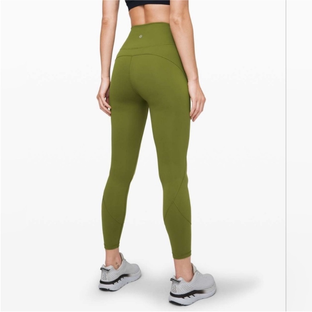 lululemon athletica Olive Green Leggings